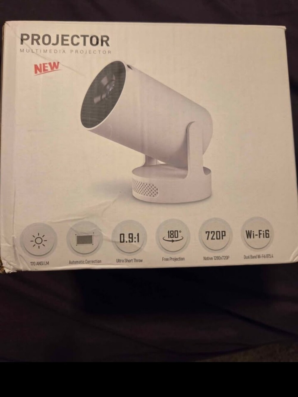Projector Multimedia Projector - White